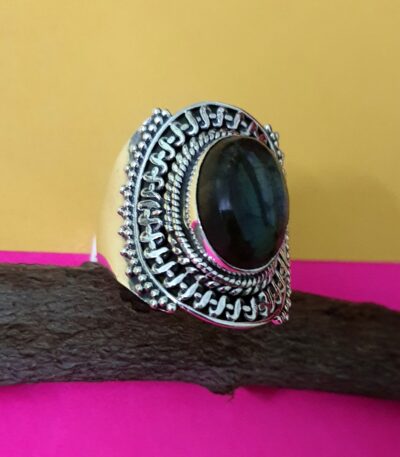 Labradorite 925 Sterling Silver Ring