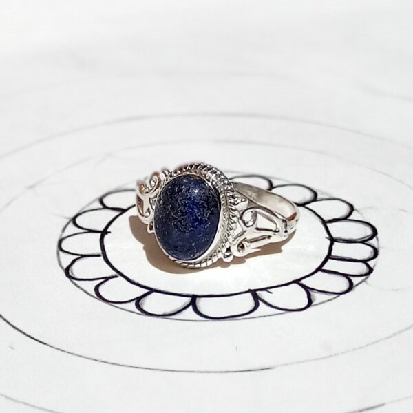 Lapis Lazuli Silver Ring