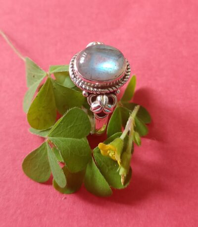 Labradorite Silver Ring